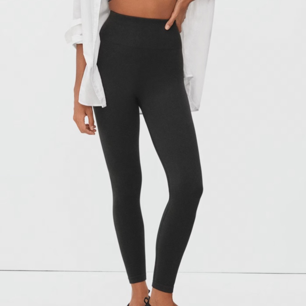 The Seamless Legging Everlane Black High Waisted
